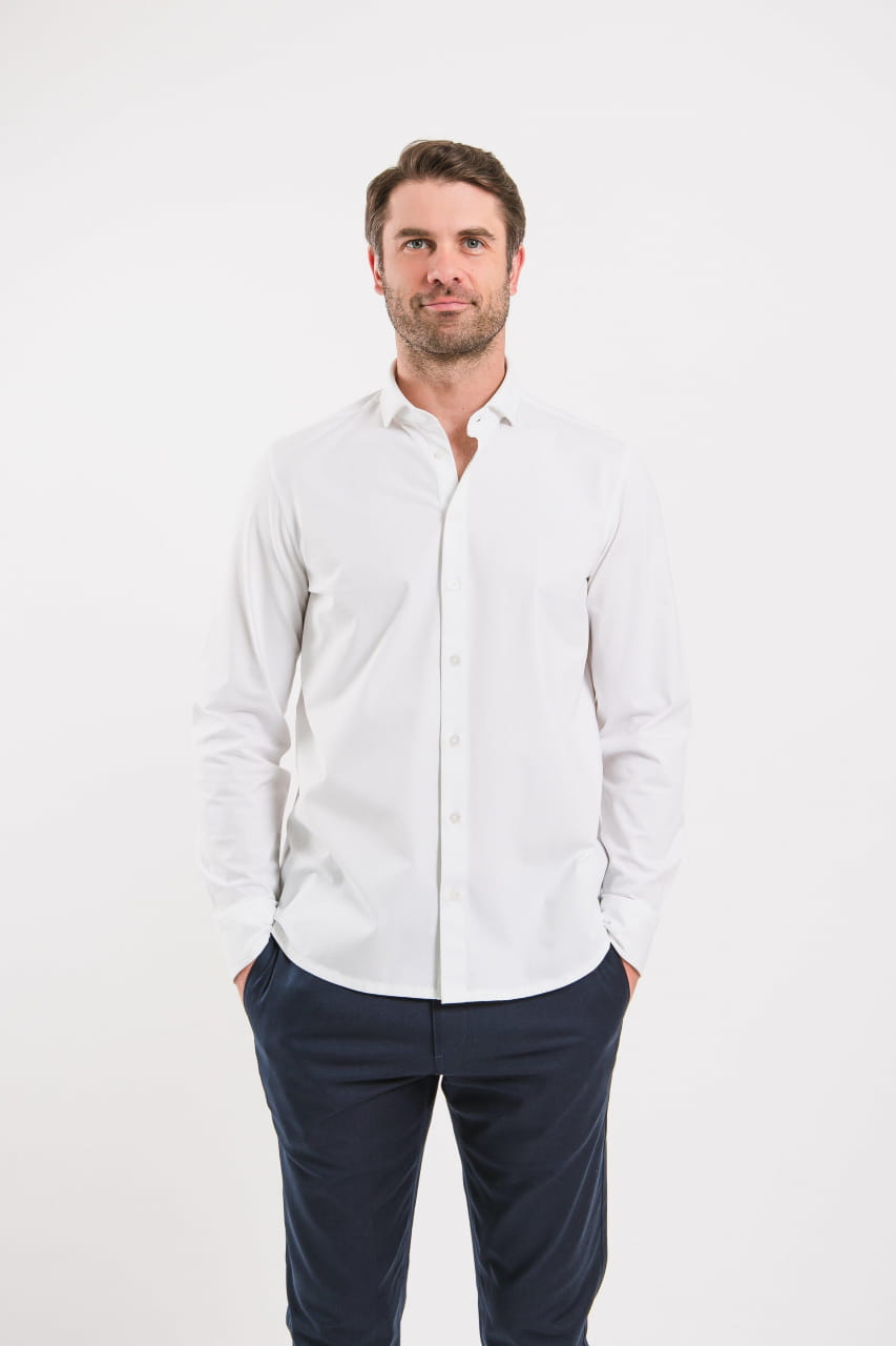 Męska koszula o regularnym kroju Be Lenka Essentials Men's Shirt