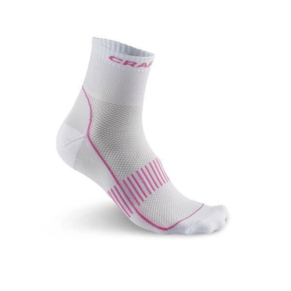 Ponožky Craft Ponožky Cool Training 2-pack růžová + bílá
