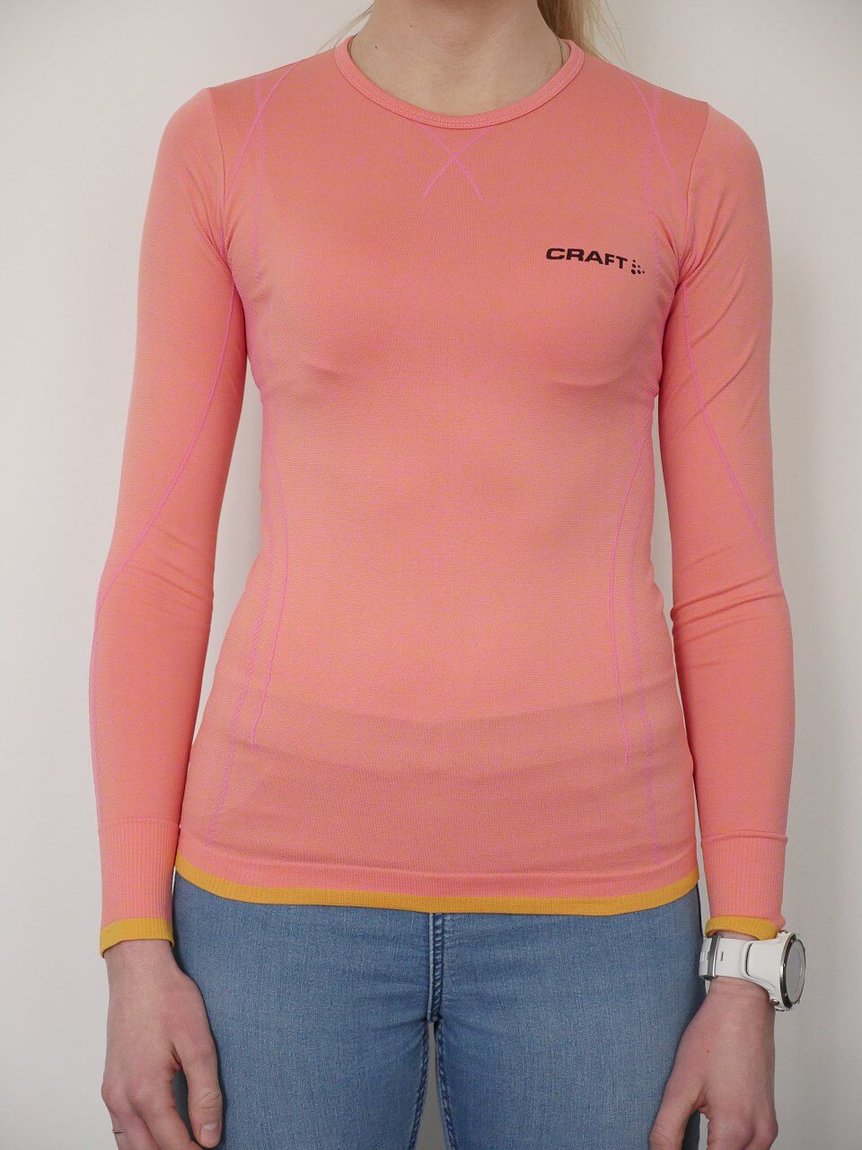 Koszulki Craft W Triko Active Comfort LS růžová