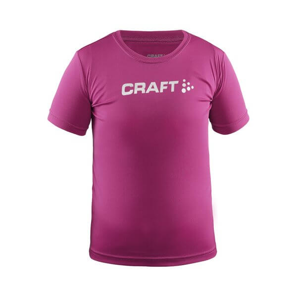 Trička Craft Triko Run Logo růžová