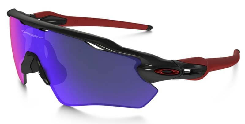 Sluneční brýle Oakley Radar EV Polished Black w/Positive Red