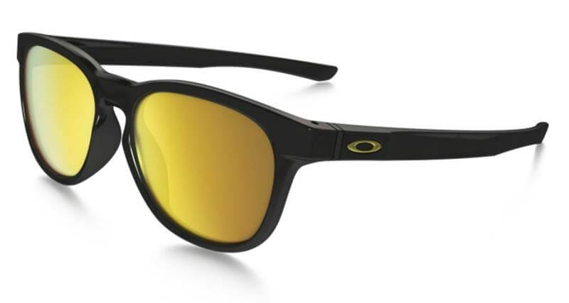 Slnečné okuliare Oakley Stringer Polished Black w/ 24K Iridium