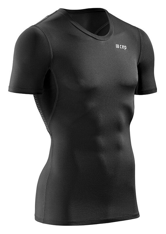T-Shirts CEP Tričko WINGTECH s krátkým rukávem pánské černá