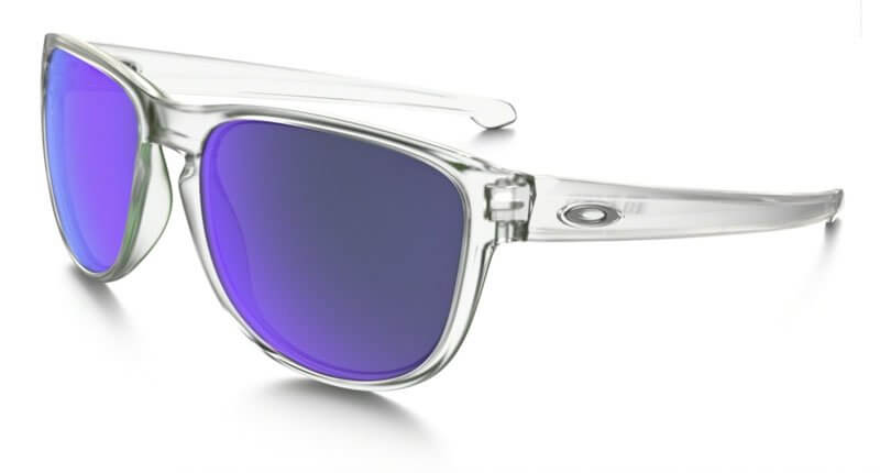 Sluneční brýle Oakley Sliver R Matte Clear w/Violet Irid