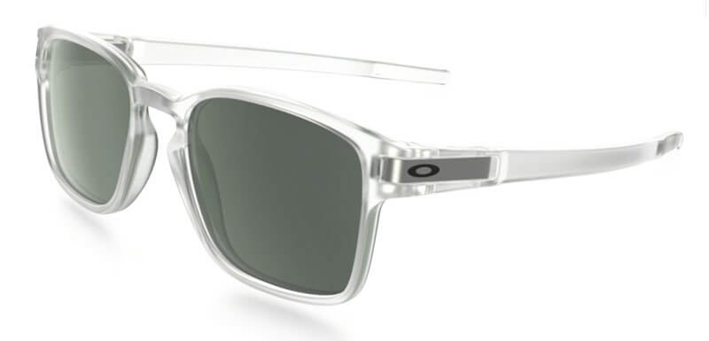 Sluneční brýle Oakley Latch SQ Matte Clear w/Dark Grey