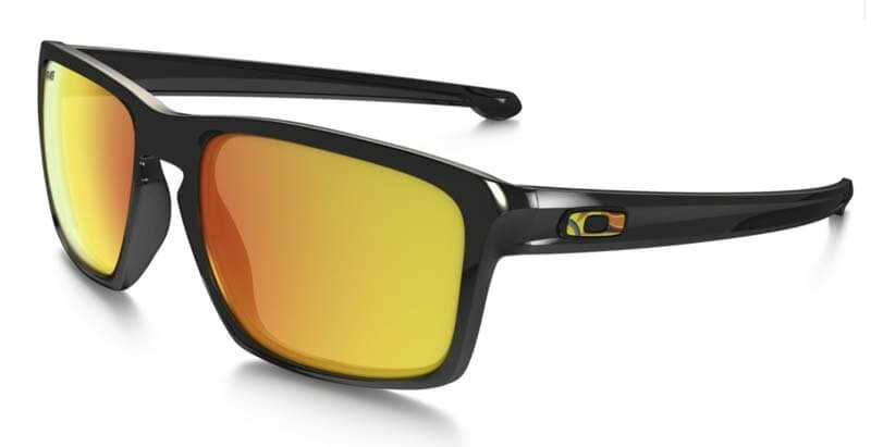 Sluneční brýle Oakley Sliver VR46 Polished Black w/Fire Irid