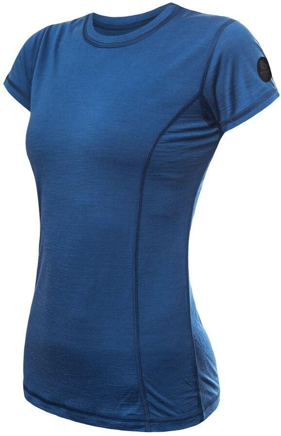Camicia sportiva da donna Sensor Merino Air dámské triko kr.rukáv tm.modrá