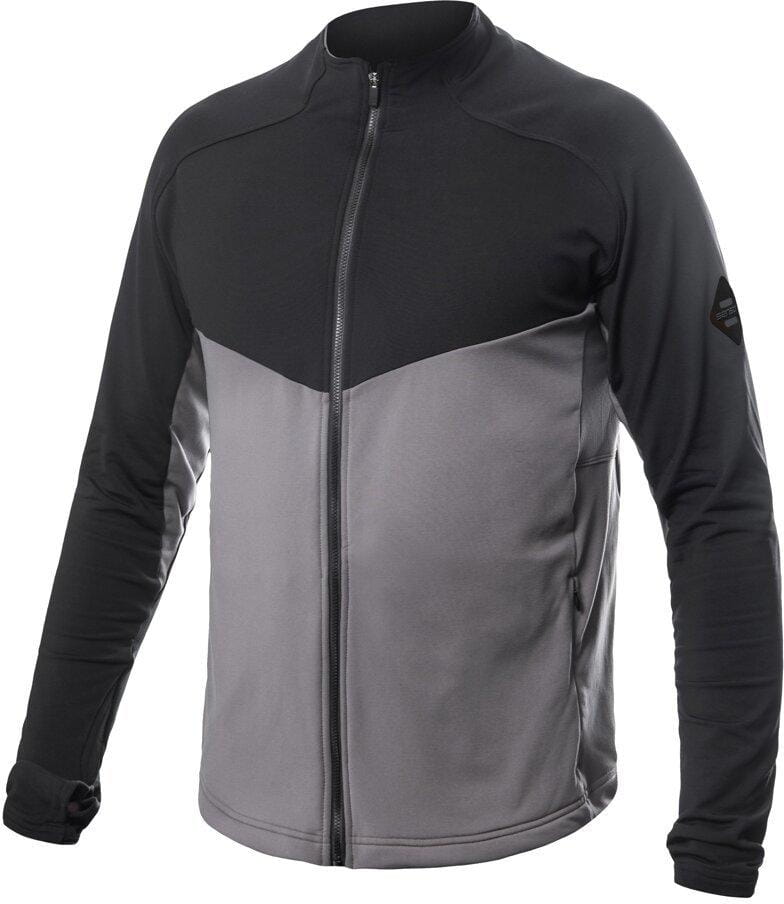 Sweat-shirt de sport pour hommes Sensor Coolmax Thermo pánská mikina celozip steel gray/černá