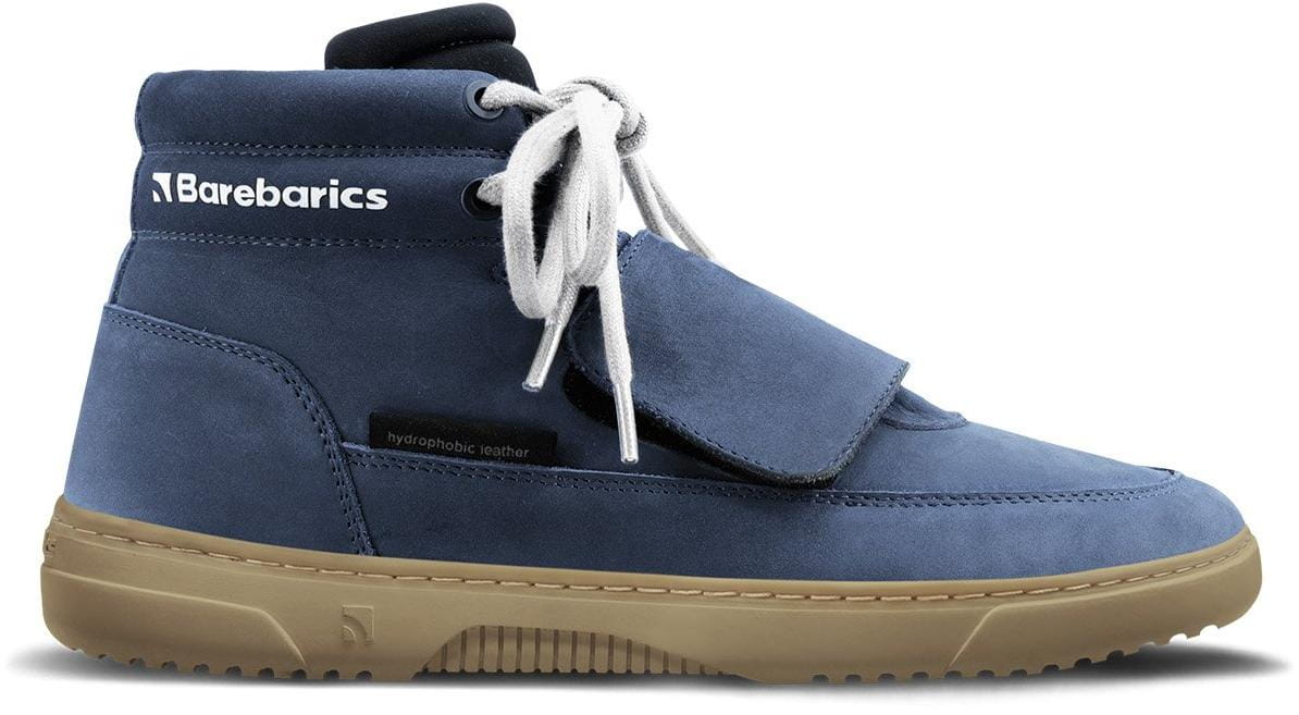 Sneakers op blote voeten Barebarics Blizzard - Navy Blue