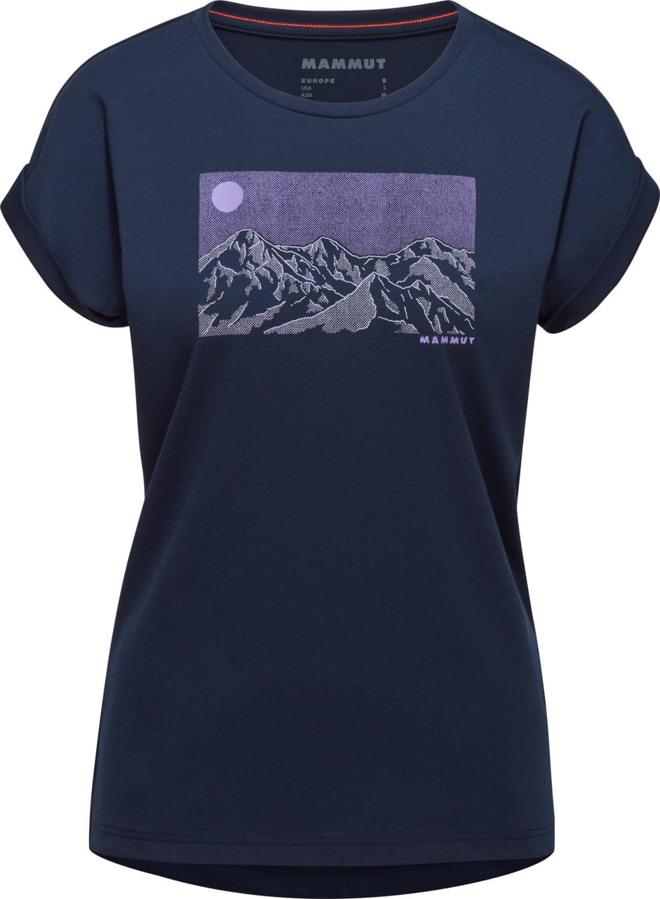 Női sportpóló Mammut Mountain T-Shirt Women Trilogy