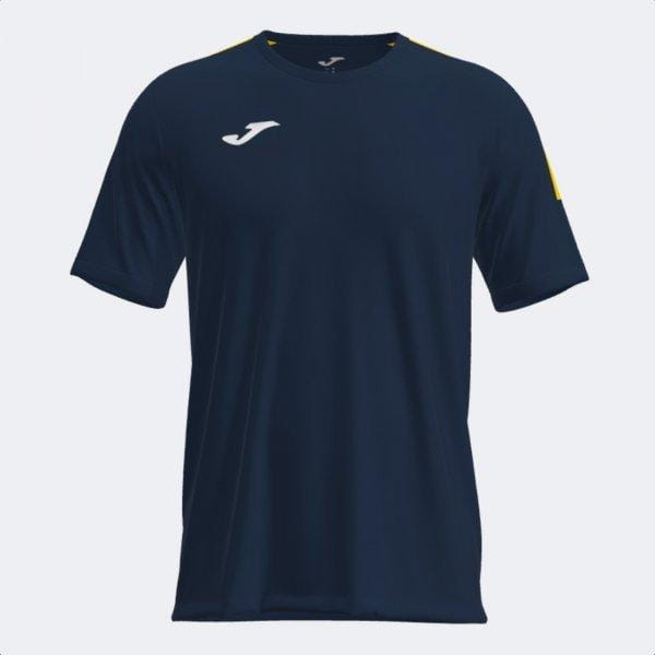 T-Shirts Joma All Sport Short Sleeve T-Shirt Navy Yellow
