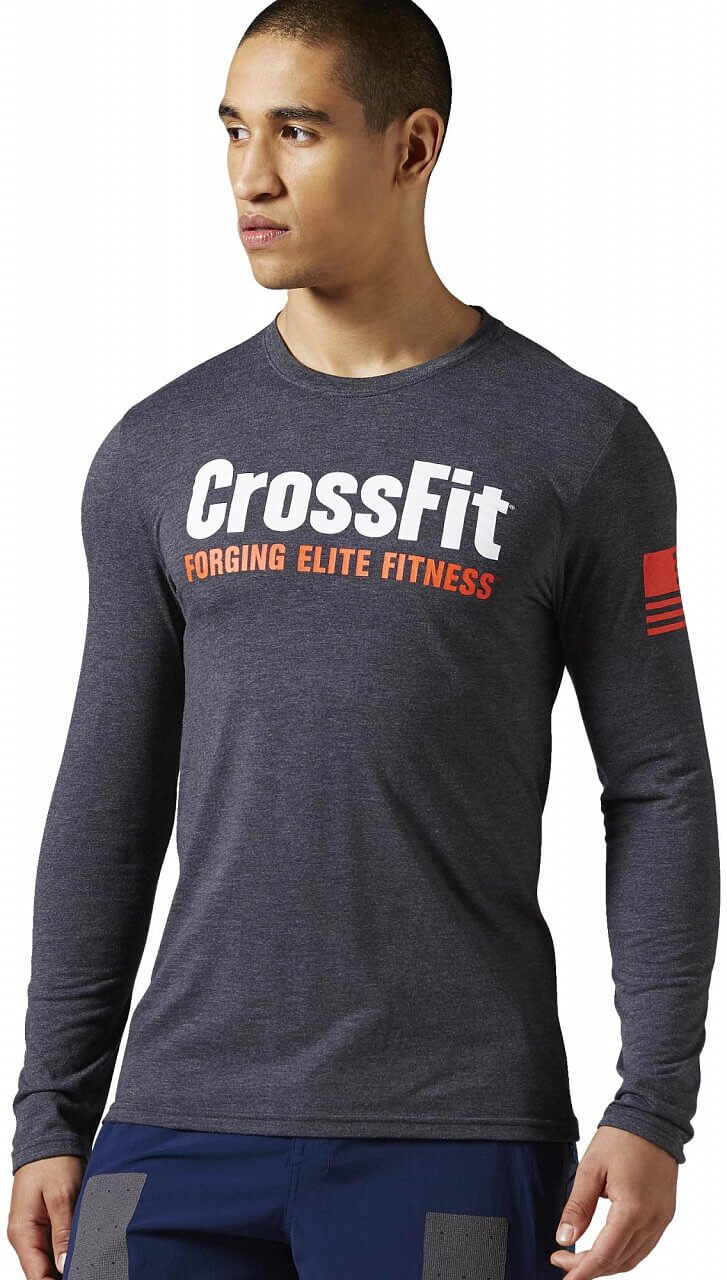 Pánské fitness tričko Reebok CrossFit Forging Elite Fitness LS Tee