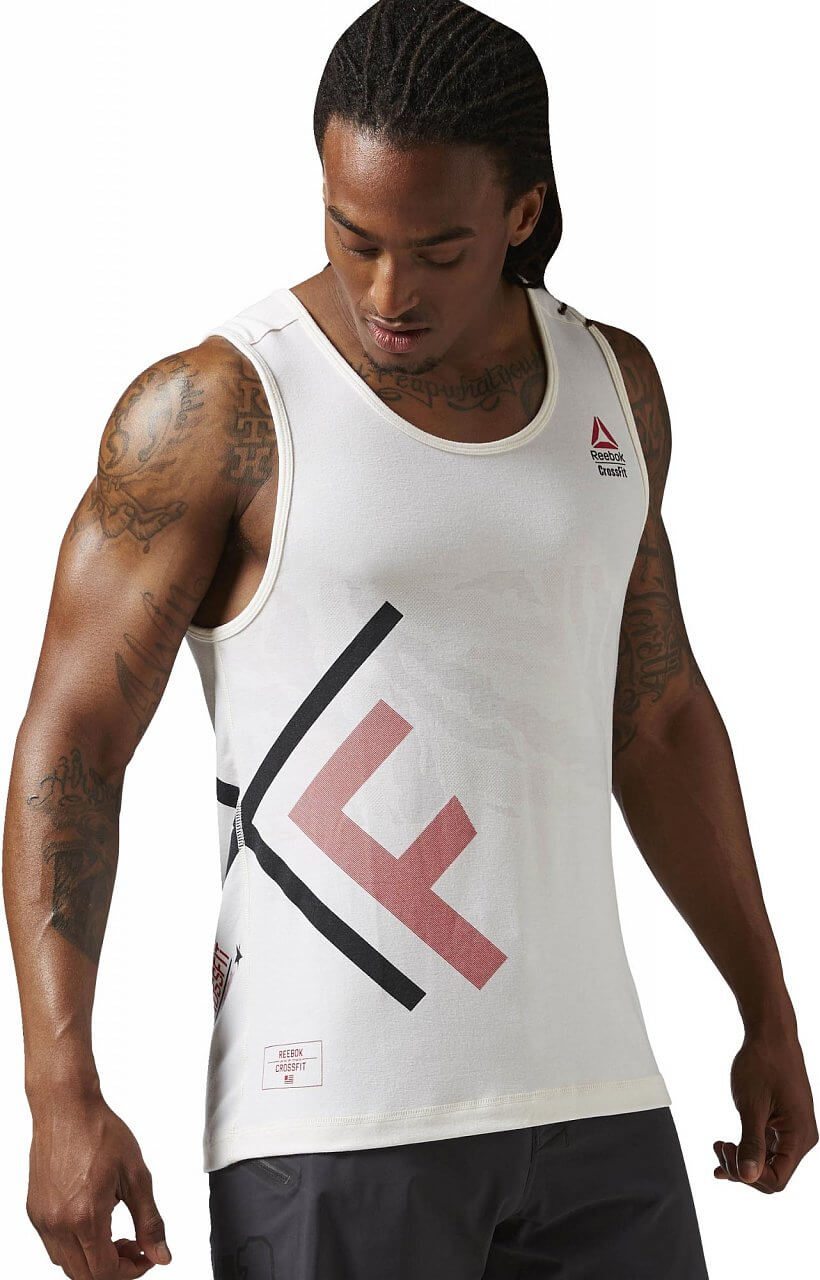 Pánské fitness tričko Reebok CrossFit Burnout Tank