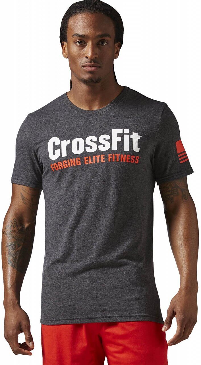 Pánske fitness tričko Reebok CrossFit Forging Elite Fitness Tee