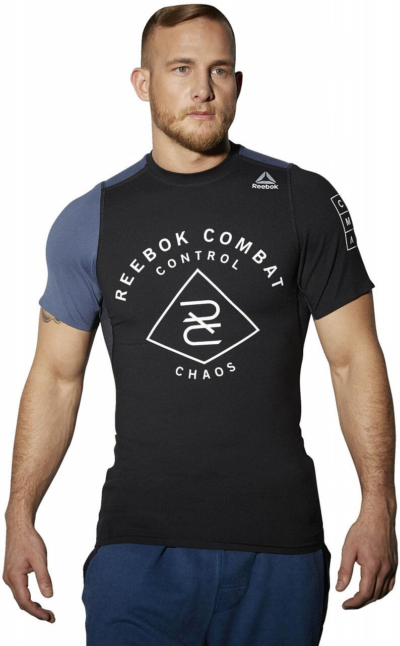 Pánské fitness tričko Reebok RNF SS Compression Top