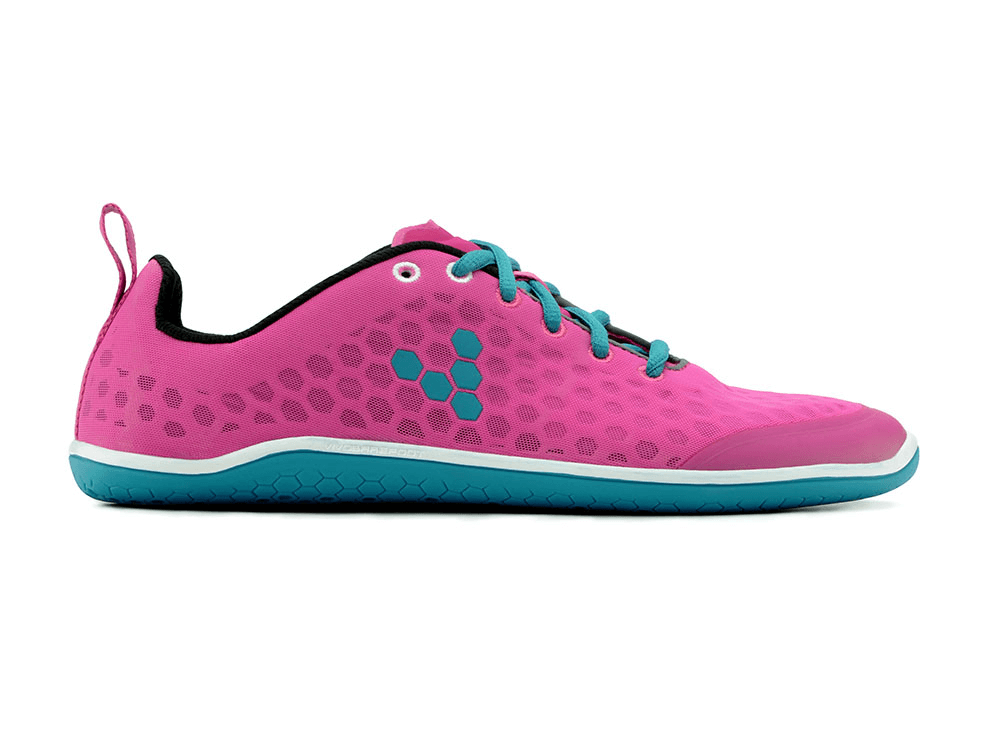 Dámské běžecké boty VIVOBAREFOOT STEALTH L Pink/Teal