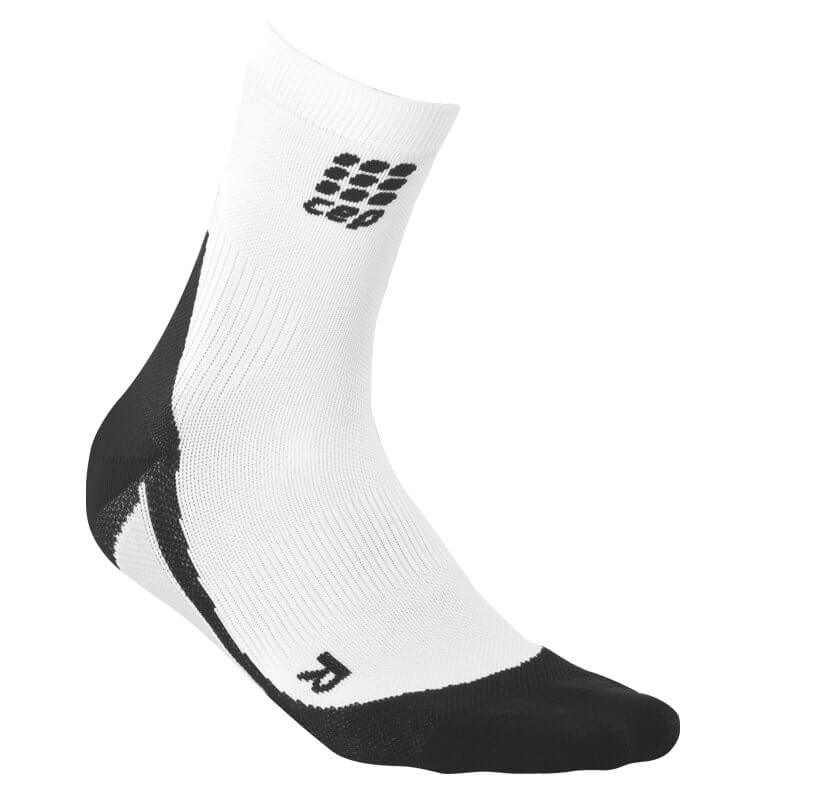 Ponožky CEP Krátké ponožky dámské bílá / černá