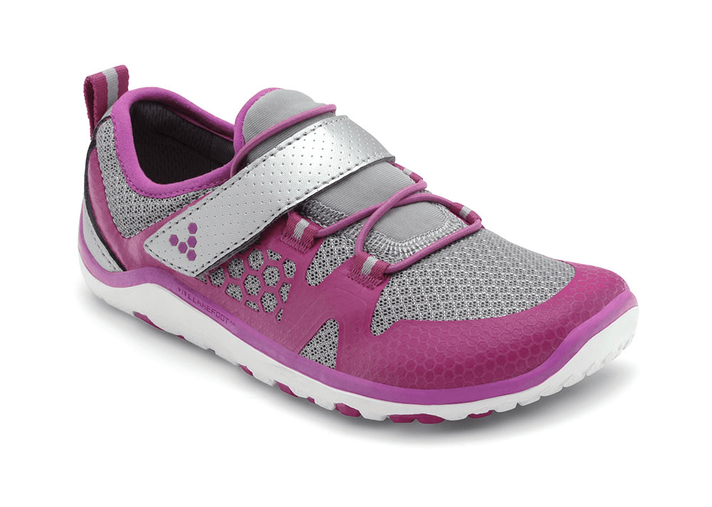 Dětské běžecké boty VIVOBAREFOOT TRAIL FREAK K Raspberry