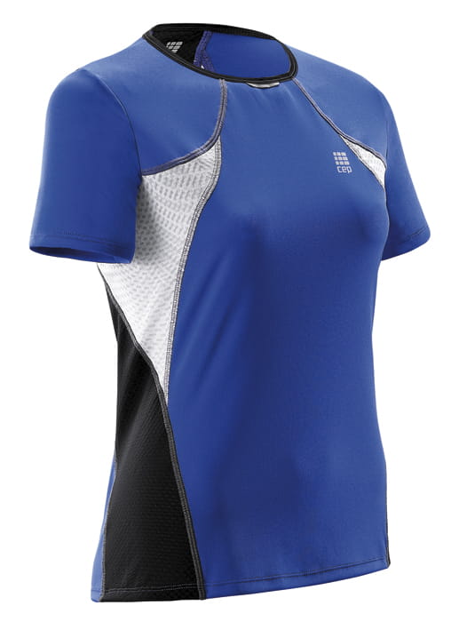 Trička CEP Běžecké tričko RUN TEC TEE dámské modrá