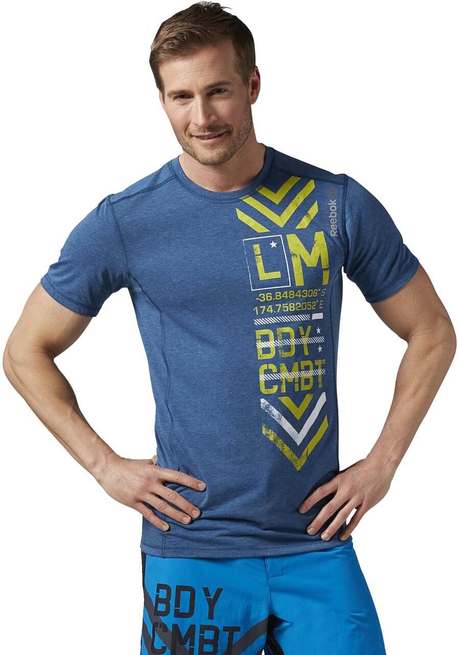 Pánské fitness tričko Reebok Les Mills Bodycombat Tee