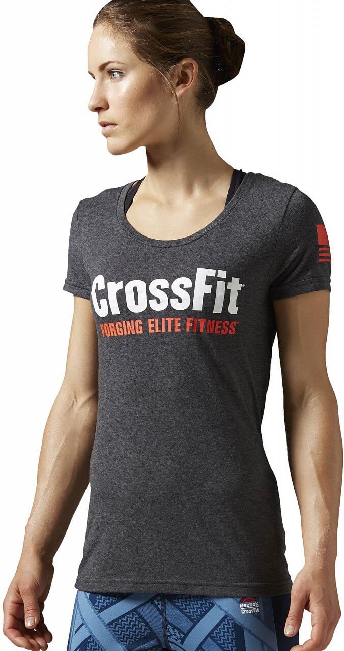 Dámské fitness tričko Reebok CrossFit Forging Elite Fitness Tee