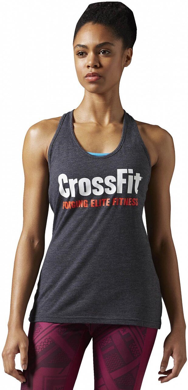 Dámské fitness tričko Reebok CrossFit Graphic Tank F.E.F