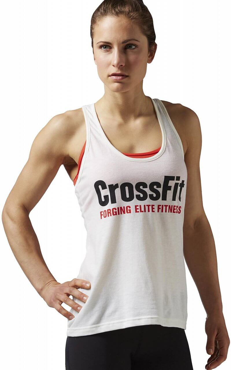 Dámské fitness tričko Reebok CrossFit Graphic Tank F.E.F