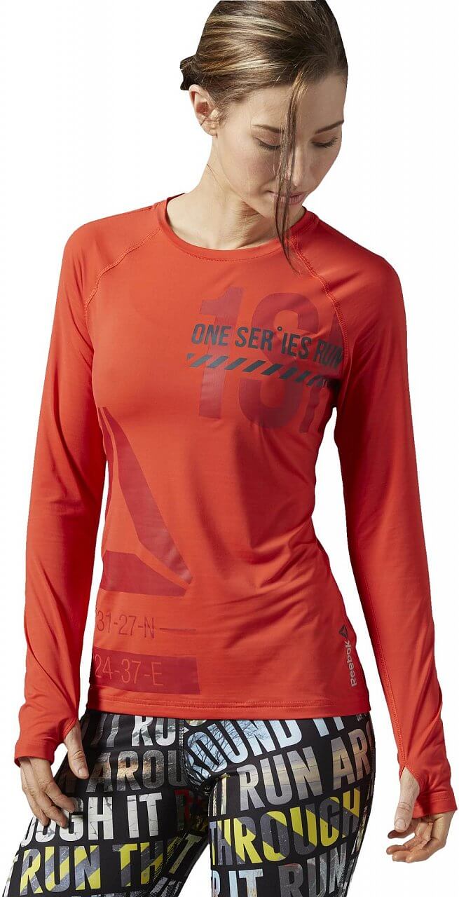 Dámské běžecké tričko Reebok One Series Running ACTIVChill LS Tee