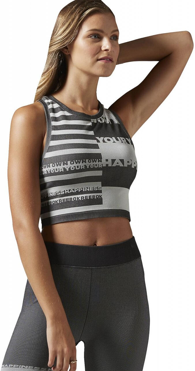 Dámské fitness tričko Reebok Yoga Seamless Top