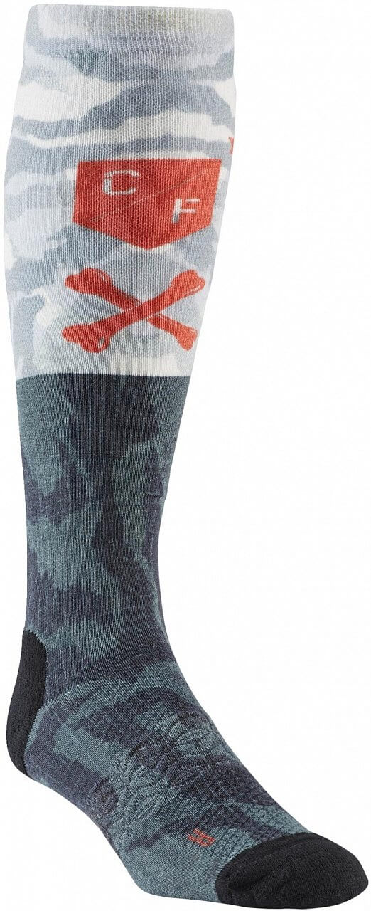 Sportovní podkolenky Reebok CrossFit Mens Printed Knee Sock 1p