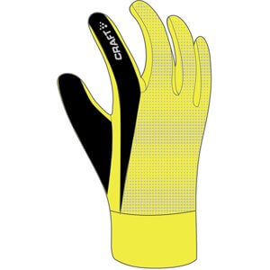 bežecké rukavice Craft Rukavice Brilliant 2.0 Thermal žltá