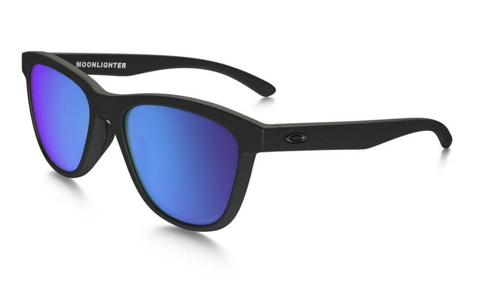 Sluneční brýle Oakley Moonlighter Matte Black w/SapphireIrdPol