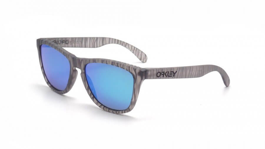 Sluneční brýle Oakley FROGSKIN  MATTE GREY INK SAPPHIRE IRIDIUM