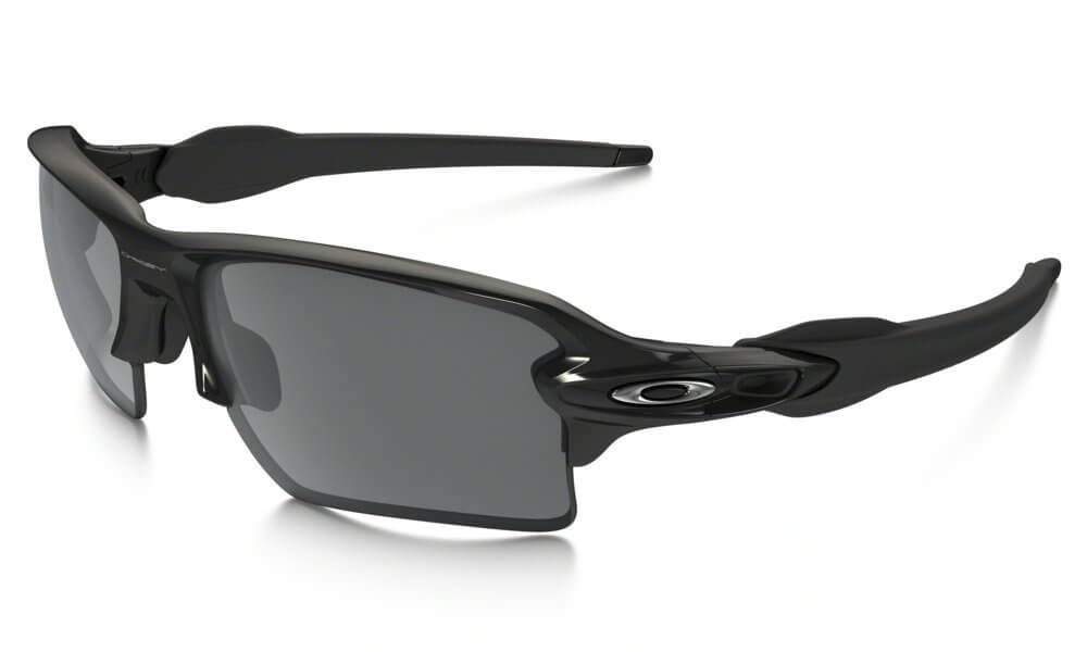 Sluneční brýle Oakley Flak 2.0 XL Pol Blk w/ Blk Irid