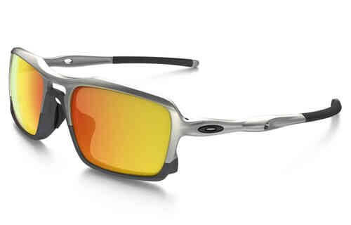 Sluneční brýle Oakley Triggerman Silver w/ Fire Iridium