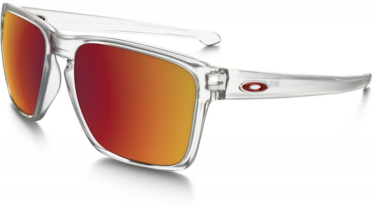 Sluneční brýle Oakley Sliver XL Matte Clear w/Torch Iridium