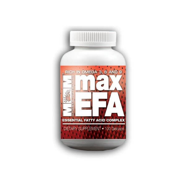 Vitamíny a minerály Max Muscle EFA Komplex omega 3 a omega 6 + CLA, 120 kapslí