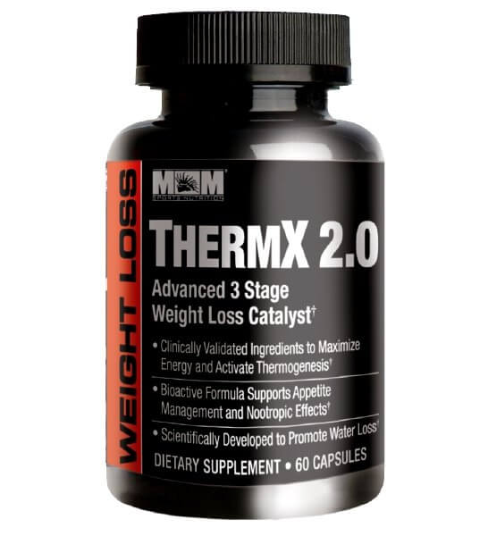 Spalovače tuků Max Muscle ThermX 2.0, 60 kps