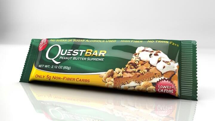 Tyčinky Quest Nutrition Quest Bar Peanut Butter Supreme, 60g