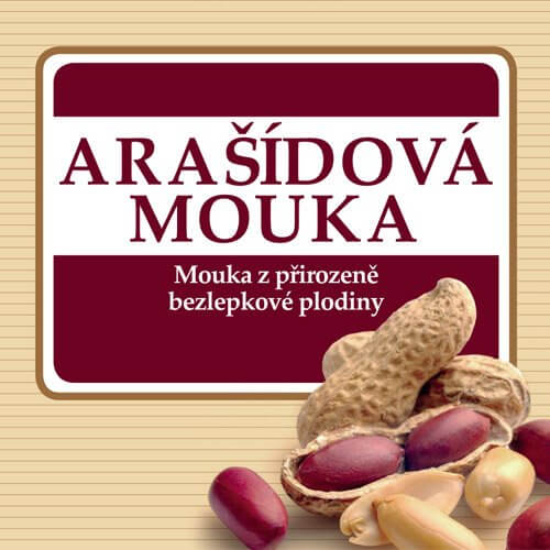 Zdravé potraviny Adveni Arašídová mouka, 250g