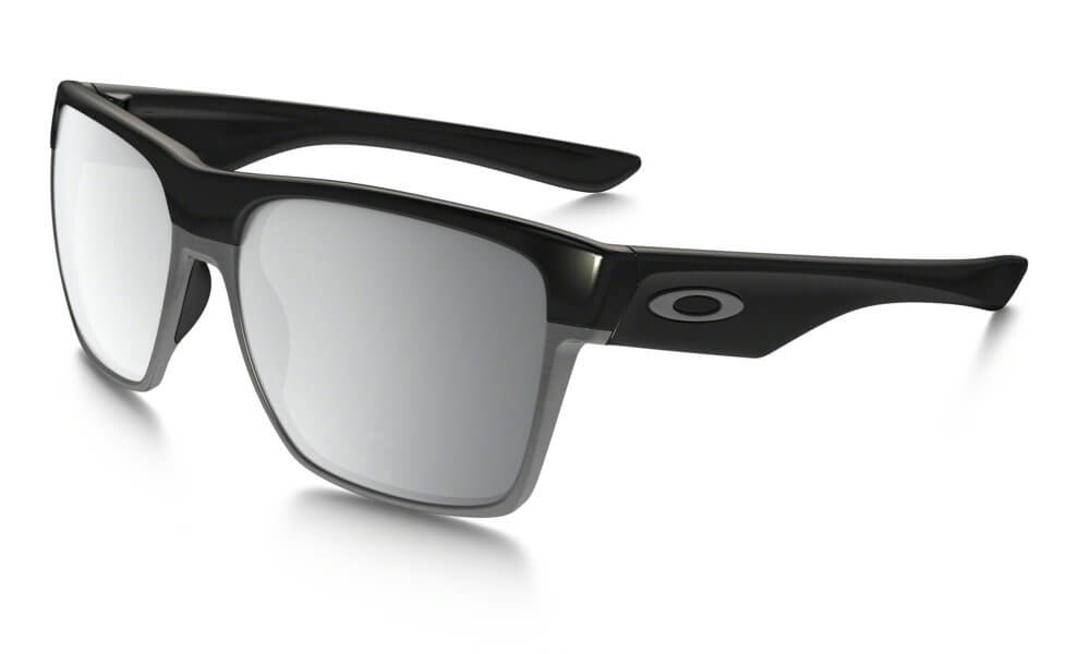 Slnečné okuliare Oakley Two Face XL Polished Black w/ Chrome Irid