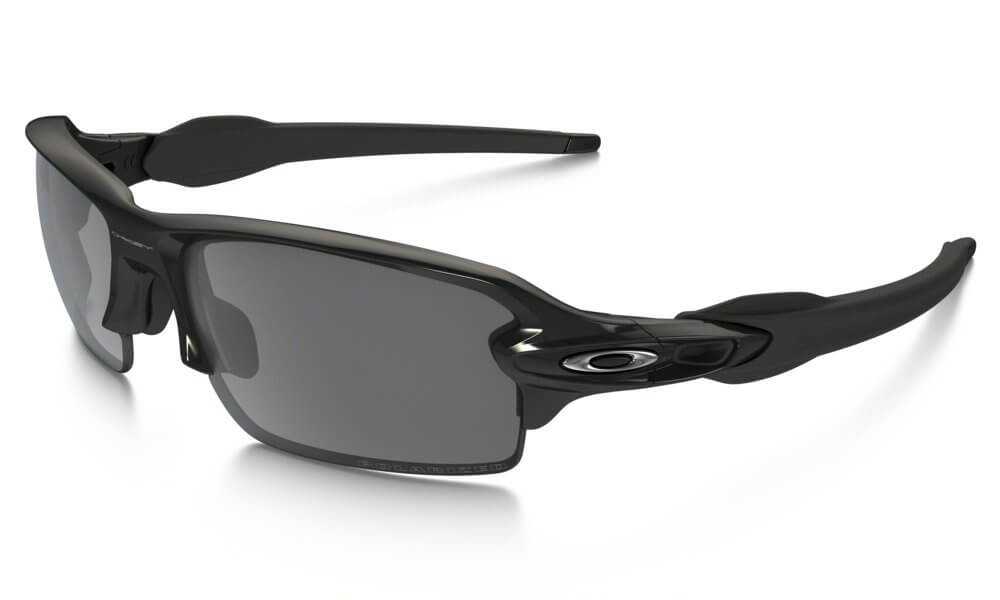 Sluneční brýle Oakley FLAK 2.0  POLISHED BLACK BLACK IRIDIUM POLARIZED