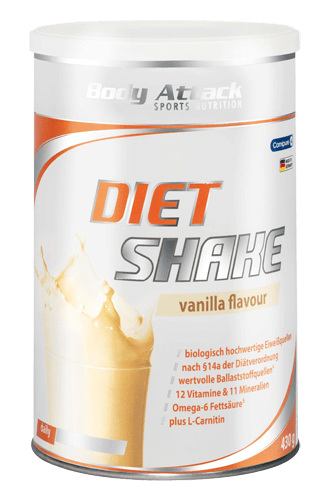 Proteiny - bílkoviny Body Attack Diet Shake, 430g