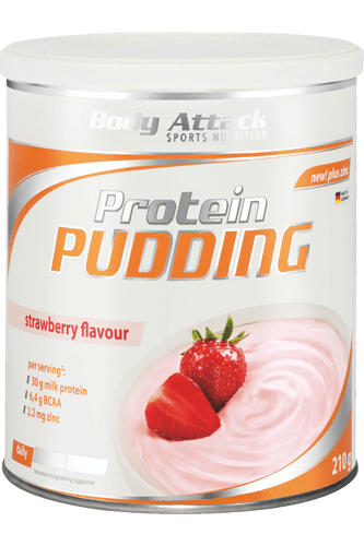 Proteiny - bílkoviny Body Attack Protein pudding, 210g