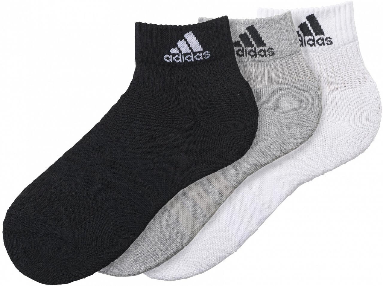 Sportovní ponožky adidas 3S Performance Ankle Half Cushioned 6PP