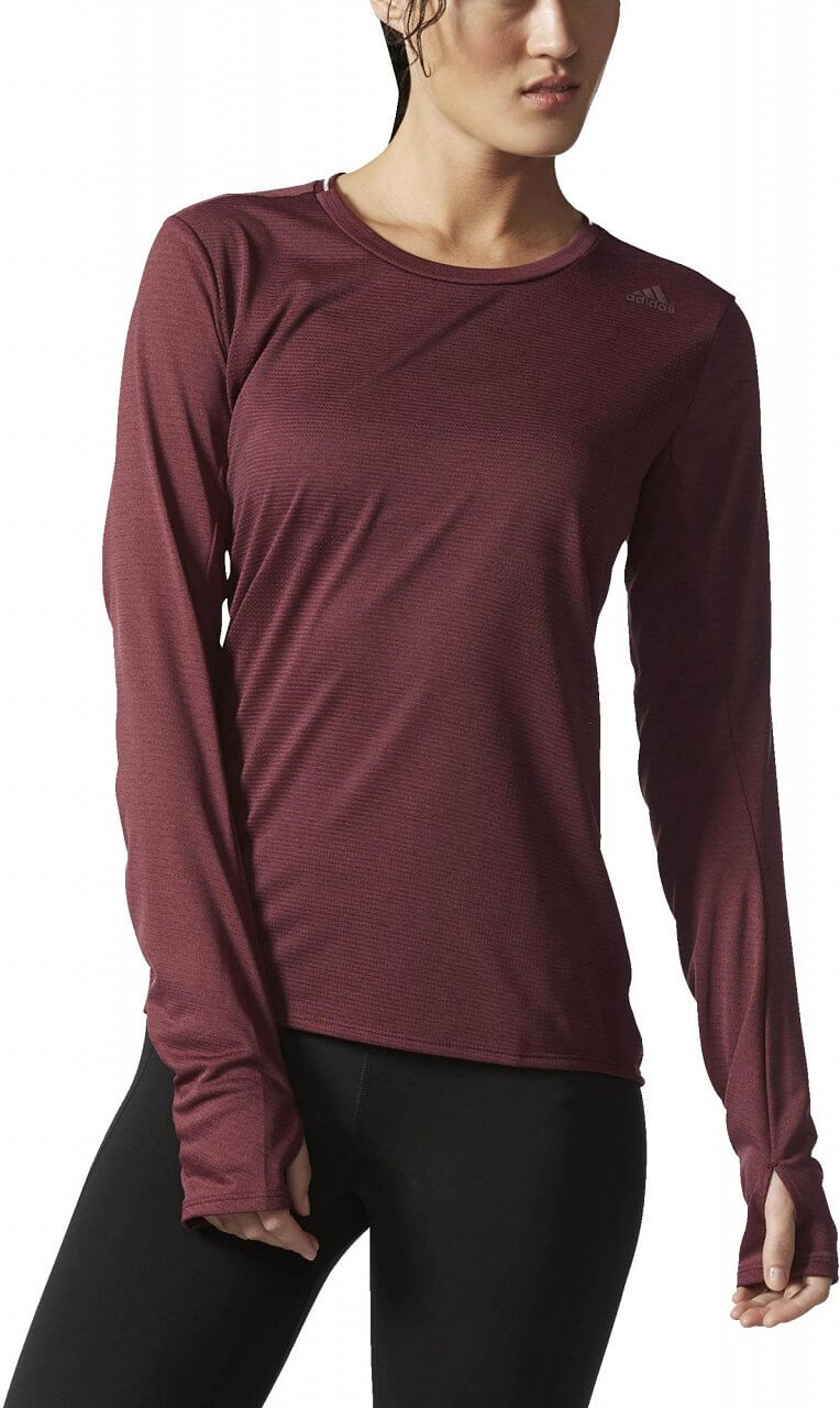 Dámské běžecké tričko adidas Supernova Long Sleeve Tee Women
