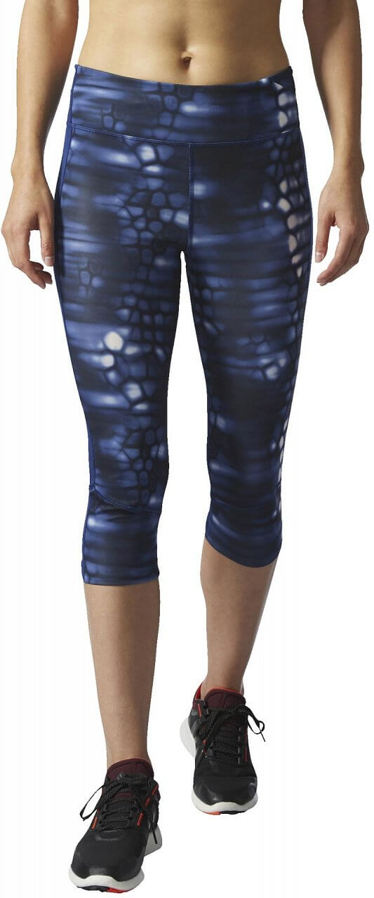 Dámské běžecké kalhoty adidas Supernova 3/4 Tight Q1 Print Women