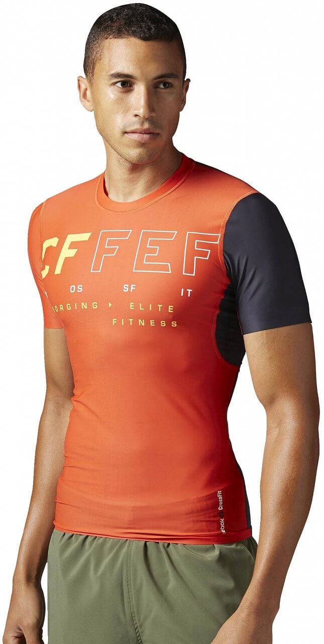 Pánske športové tričko Reebok CrossFit SS Compression Top
