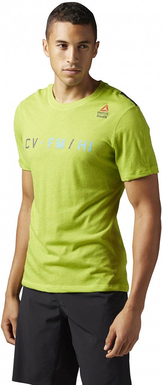 Pánské sportovní tričko Reebok CrossFit Performance Blend Tee Graphic