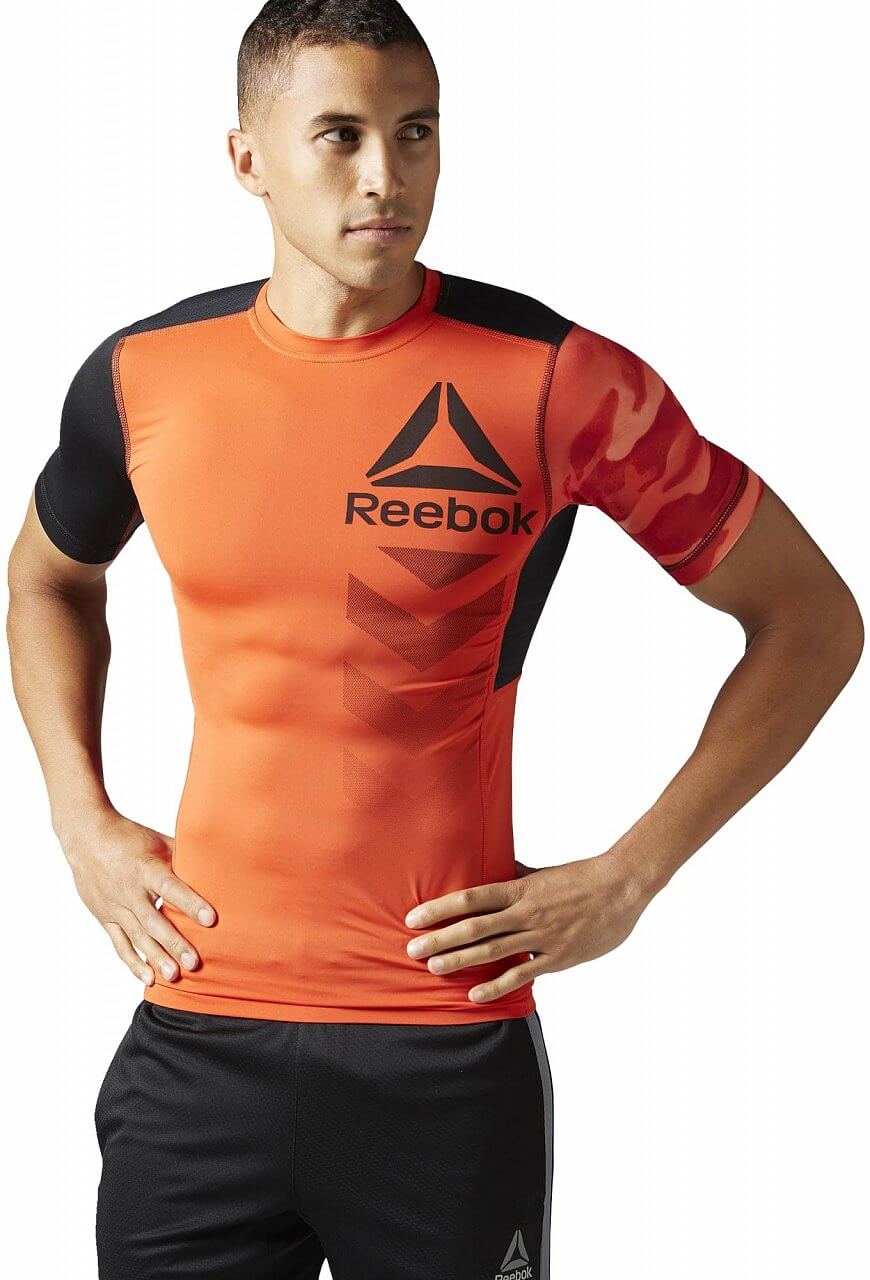 Pánské sportovní tričko Reebok Activchill SS Graphic Compression